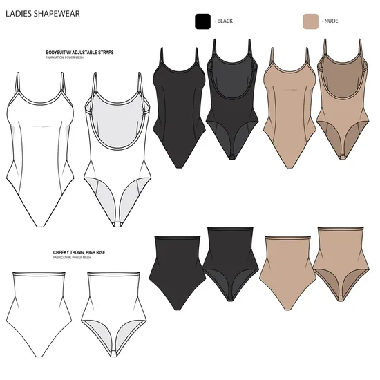 Culotte gainante sans couture, extensible, modelante pour dames